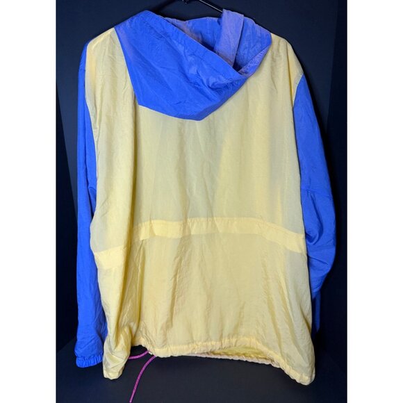 Nike Windbreaker Jacket Multicolor Hoodie Womens 2XL Full Zip - Picture 2 of 6